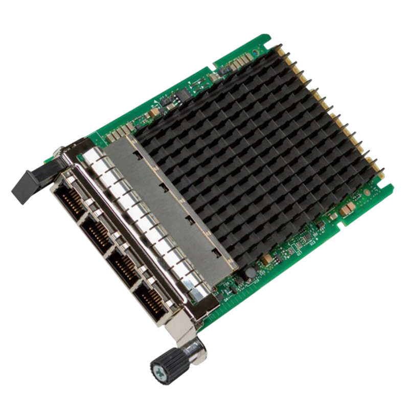 Intel® X710T4LOCPV3 Ethernet Network Adapter OCP 3.0 X710-T4L, Quad ports 10 GbE RJ45 (10GbE/5GbE/2.5GbE/1GbE/100Mb),OCP 3.0, PCIe 3.0 (8.0 GT/s)