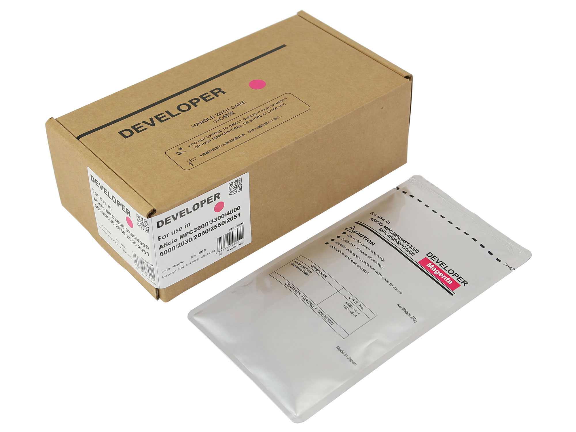 -/ Девелопер для RICOH Aficio MPC2800 (CET) Magenta, 215г
