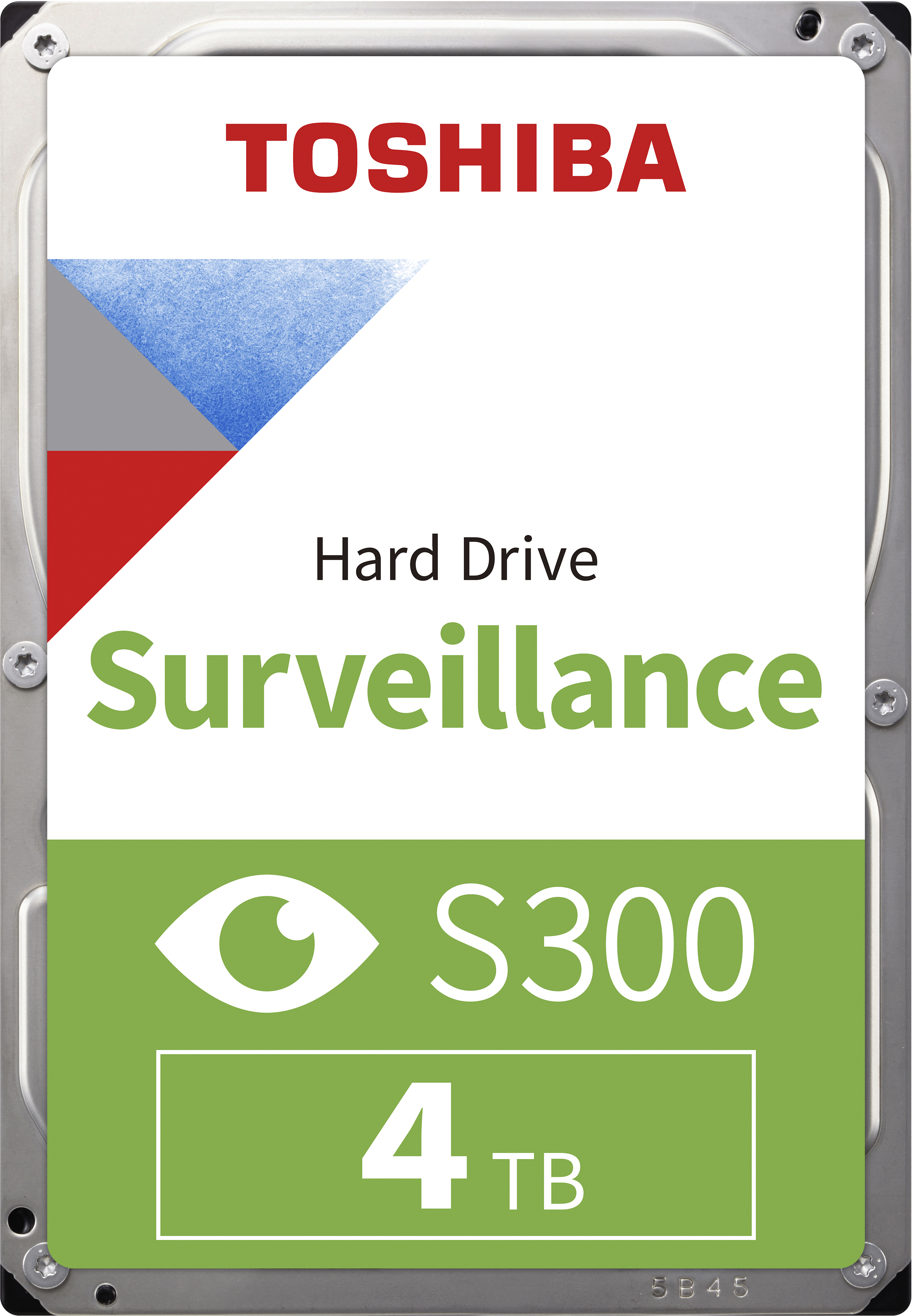 4TB Toshiba Surveillance S300 (HDWT840UZSVA) {SATA 6.0Gb/s, 5400 rpm, 256Mb buffer, 3.5" для видеонаблюдения}