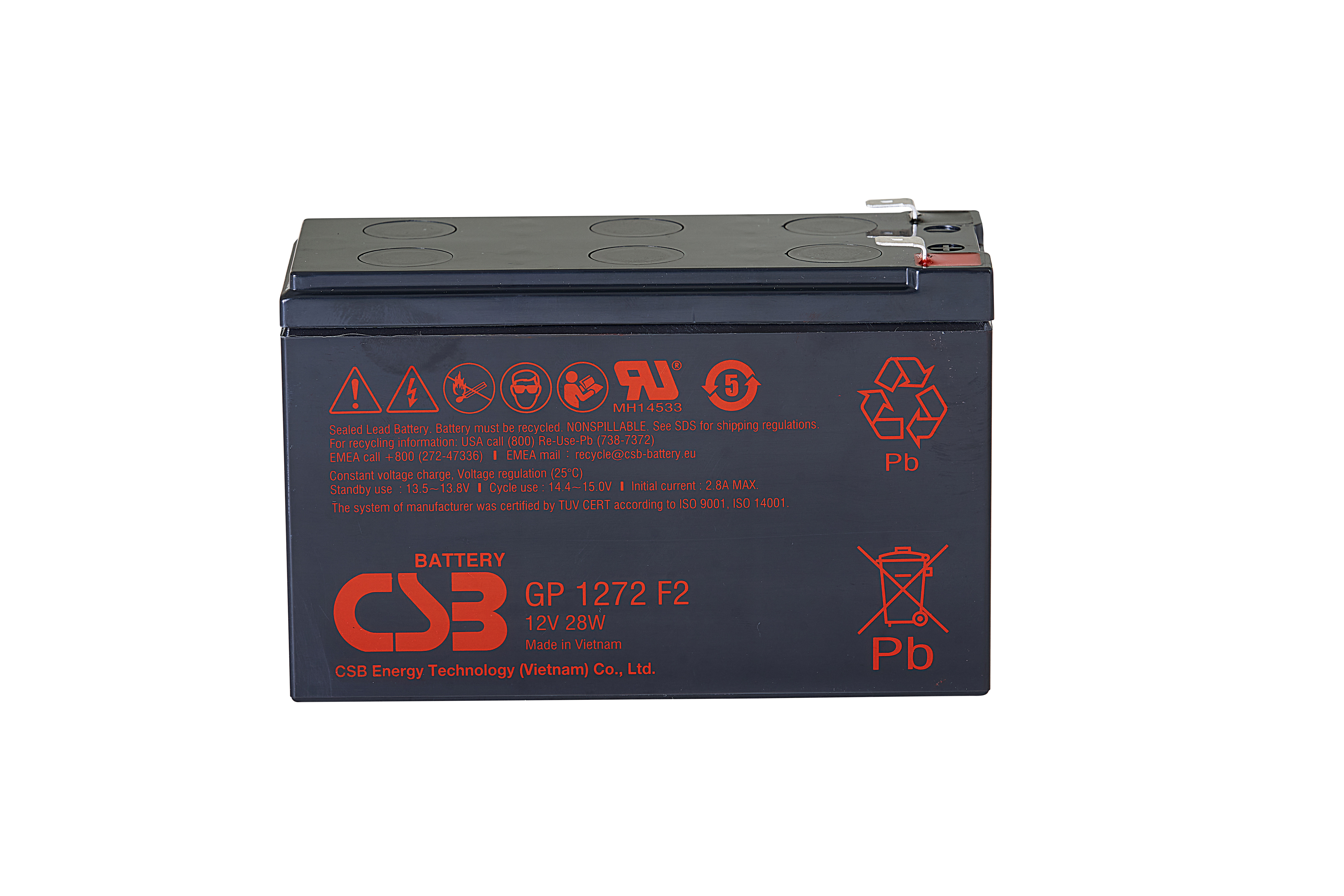 CSB Батарея GP1272 (12V28W) {арт. 1744124}