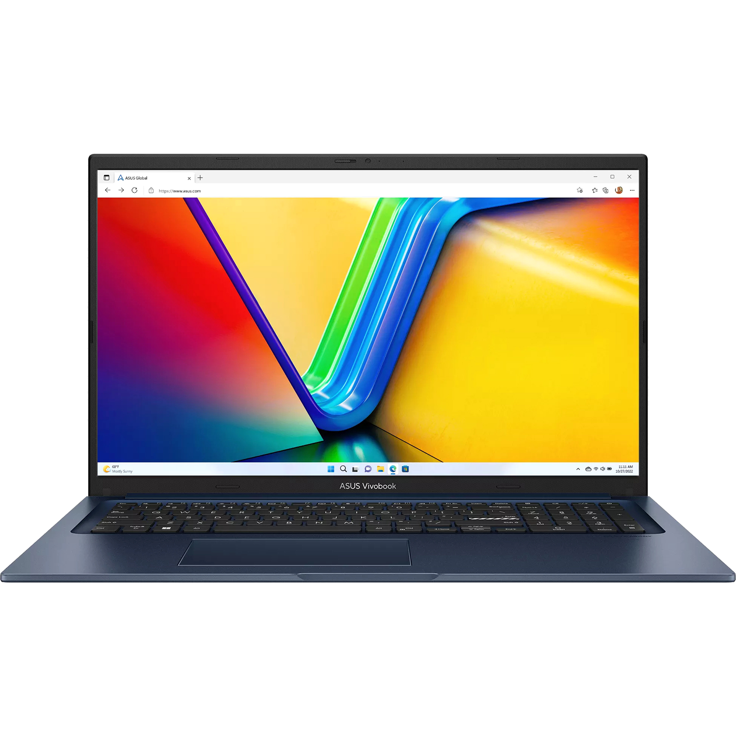 ASUS Vivobook 17 X1704VA-AU982 [90NB13X2-M00ML0] Blue 17.3" {FHD 5 120U/16GB/SSD512GB/noOS}