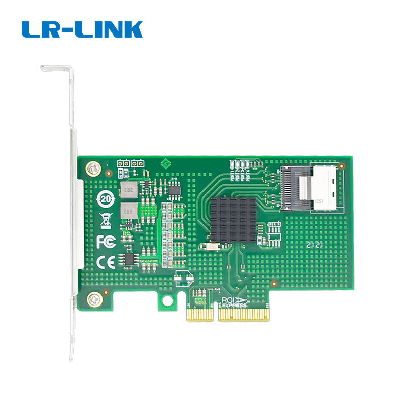 Lr-Link LRST9630-4IR PCIe x1 4-Port SATA3 RAID, MARVELL 88SE9230, 1* SFF-8087,RAID 0, 1, 10, JBOD