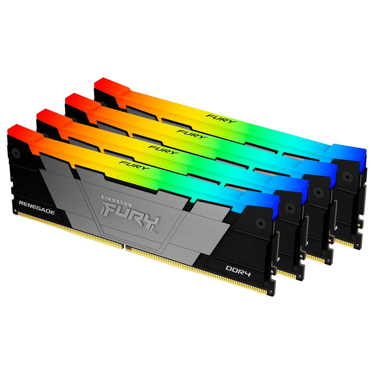 Kingston DDR4 DIMM 32GB 3600MHz CL16 (Kit of 4) FURY Renegade RGB