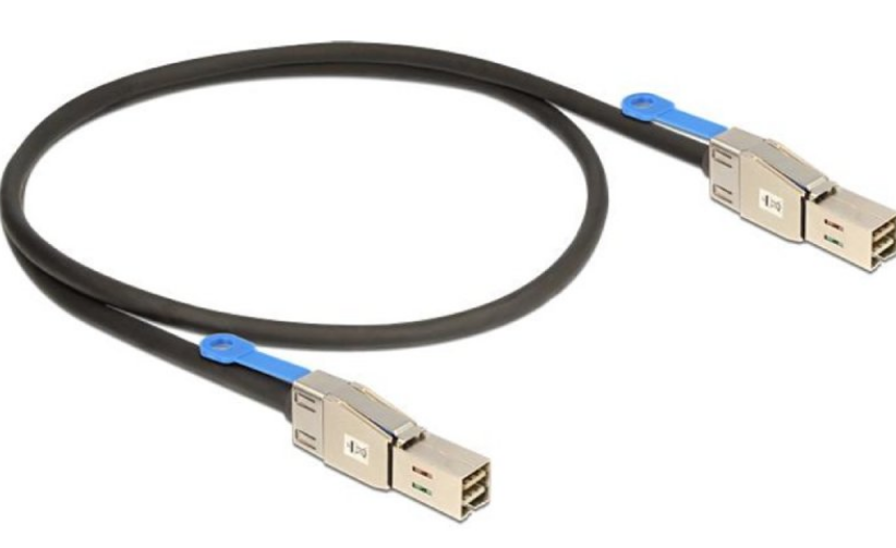 SAS-2M-SFF8644-SFF8644 Кабель SAS внешний, 2м., разъемы SFF8644 - SFF8644
