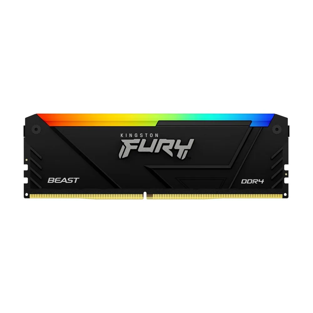 Kingston DDR4 DIMM 32GB 3200MT/s CL16 FURY Beast RGB KF432C16BB2A/32