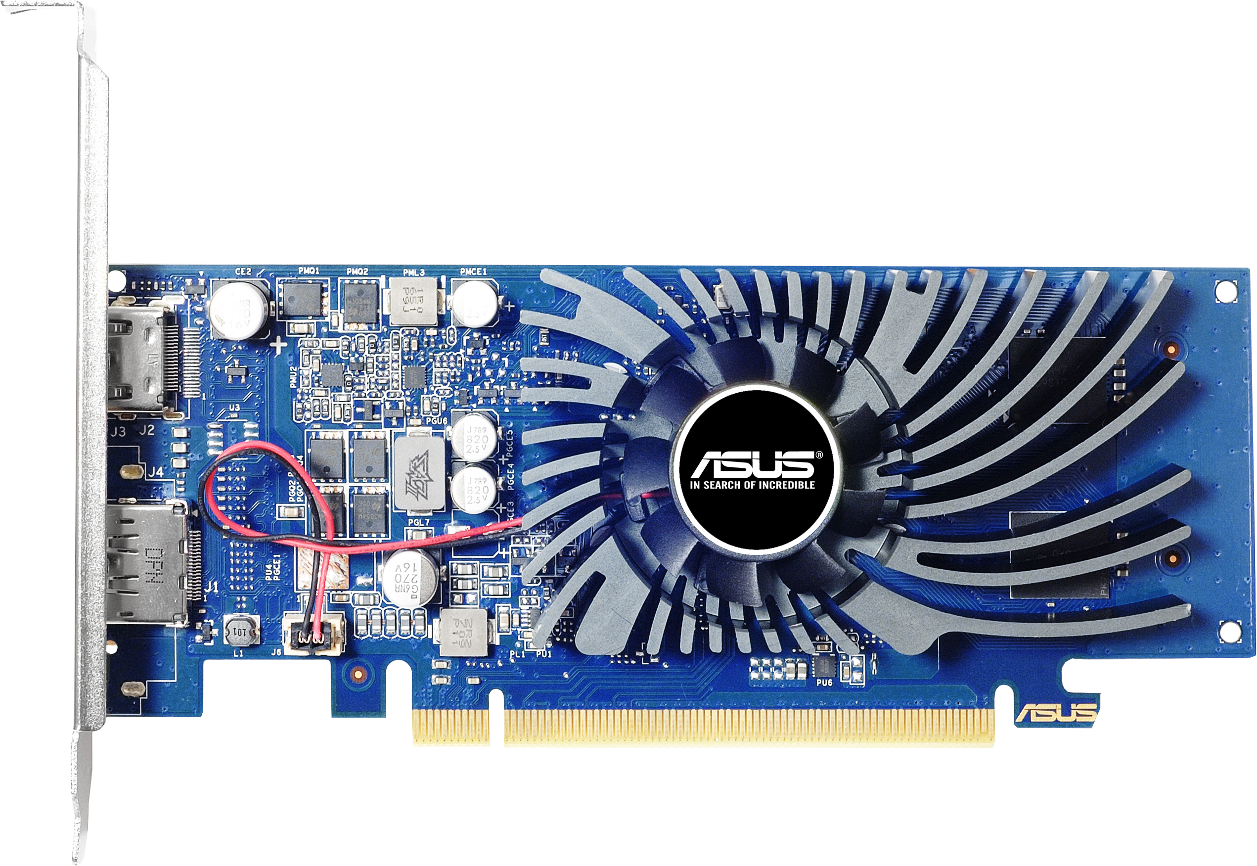 Видеокарта ASUS GeForce GT1030 2Gb GDDR5 64 bit DP/HDMI (GT1030-2G-BRK) RTL