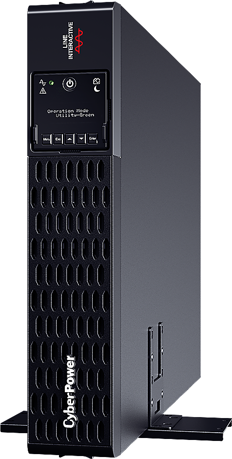 ИБП CyberPower PR3000ERTXL2UA {Line-Interactive, 3000VA/3000W USB/RS-232/EPO/Dry contact/SNMPslot (IEC C13 x 6, IEC C19 x 2) (12V / 6AH х 8) NEW}