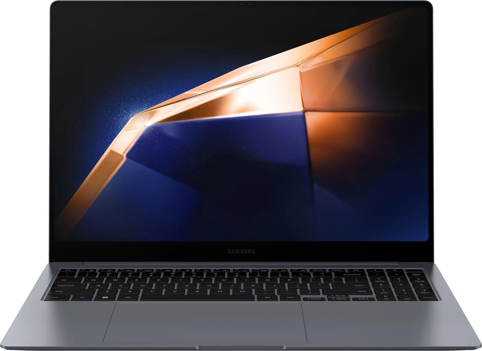 Ноутбук Samsung Galaxy Book 4 Pro NP960 Core Ultra 7 155U 16Gb SSD512Gb Intel Arc 16" AMOLED Touch 3K (2880x1800) Windows 11 Home English grey WiFi BT Cam (NP960XGK-LG7IN)