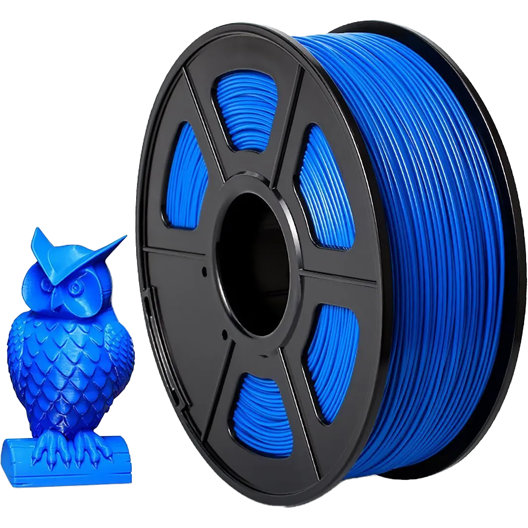 -/ Филамент NVPRINT ABS Blue для 3D печати диаметр 1.75мм длина 330 метров масса 1 кг