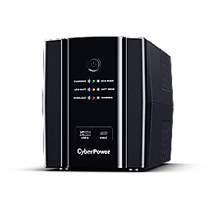 ИБП CyberPower UT2200EG {Line-Interactive, Tower, 2200VA/1320W USB/RJ11/45/USB charger A/C (4 EURO), 12В/9 Ач х 2}