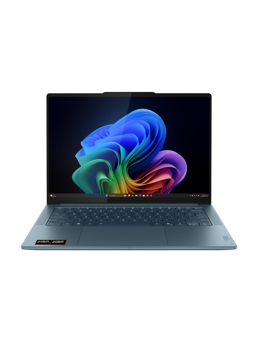 Lenovo Yoga Pro 7 14ASP10 [83LX000RRK] Turquoise 14.5" {OLED 3K Ryzen AI 9 365/ 32Gb/ SSD1Tb/ AMD Radeon 880M/ noOs}