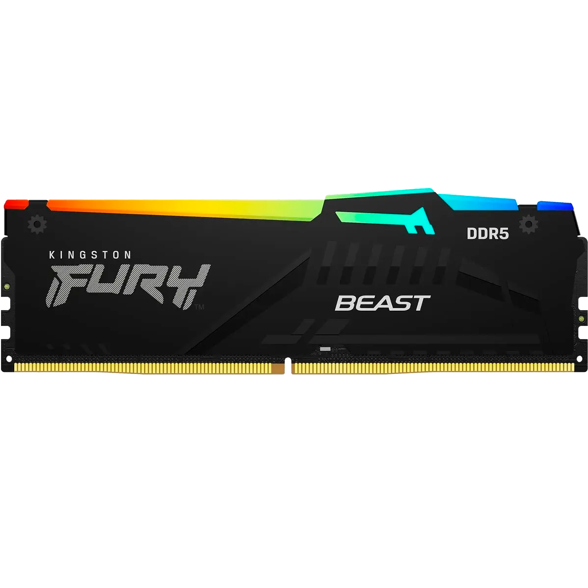 Kingston DDR5 DIMM 16GB 6000MT/s CL30 FURY Beast RGB EXPO KF560C30BBEA-16