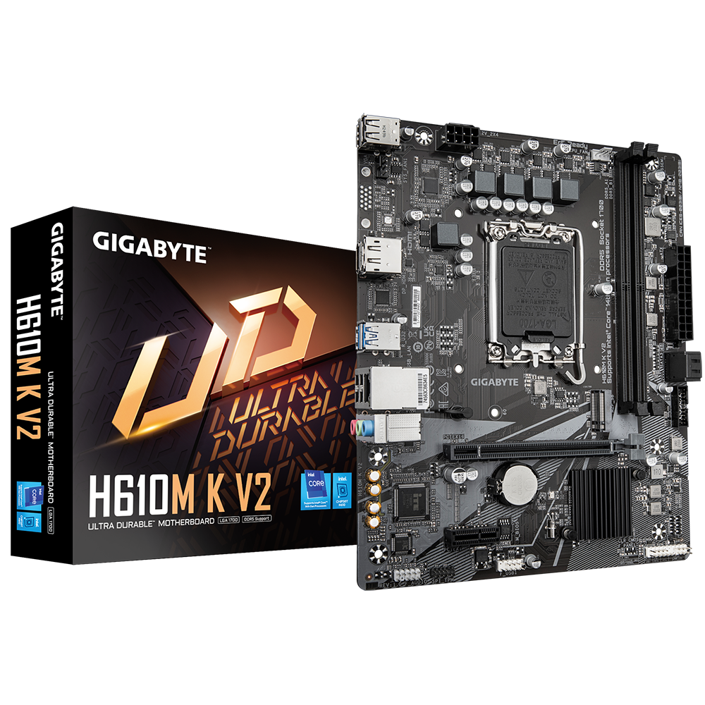 Gigabyte H610M K V2 — Материнские платы