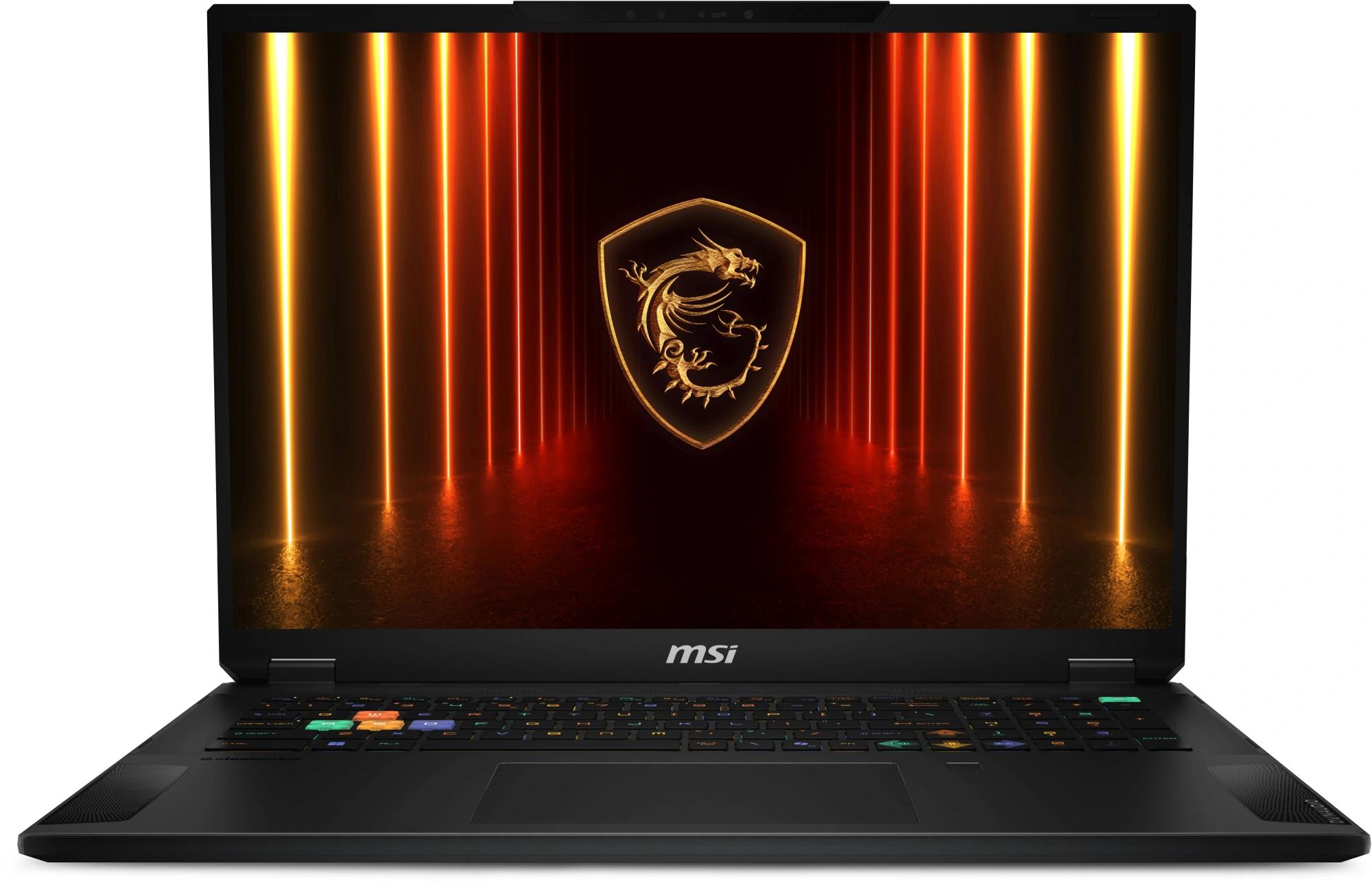 MSI Stealth 16 AI A2HWGG-085XRU [9S7-15F535-085 ] Black 16"{OLED WQXGA Ultra 7 255H/32Gb/SSD1Tb/RTX5070 8Gb/NoOS}