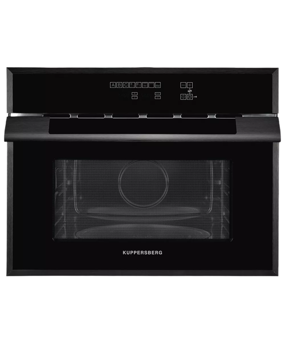 Встраиваемая микроволновая печь Kuppersberg/ Встраиваемая микроволновая печь, Мощность микроволновой печи 200-1000 Вт, Мощность гриля 1550 Вт, Полностью электронное сенсорное управление, 11 автоматических режимов приготовления, 6 уровней мощности, Автоматическое размораживание, Ручное размораживание, Многофункциональный таймер 0-90 мин, Часы, Внутренняя поверхность из нержавеющей стали, Безопасная дверца с трехслойным остеклением, Откидной гриль, Блокировка от детей, Галогеновое освещение, Отклю