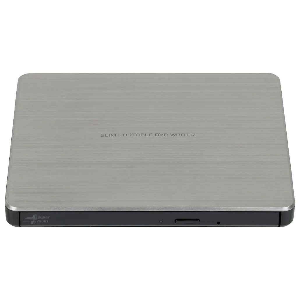 LG DVD-RW GP60NS60 ext. Silver Slim Ret. USB2.0 (совместим с 3.0)