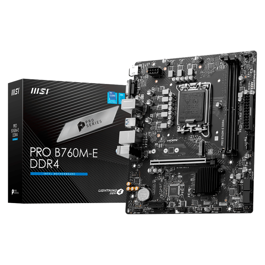 MSI PRO B760M-E DDR4 — Материнские платы