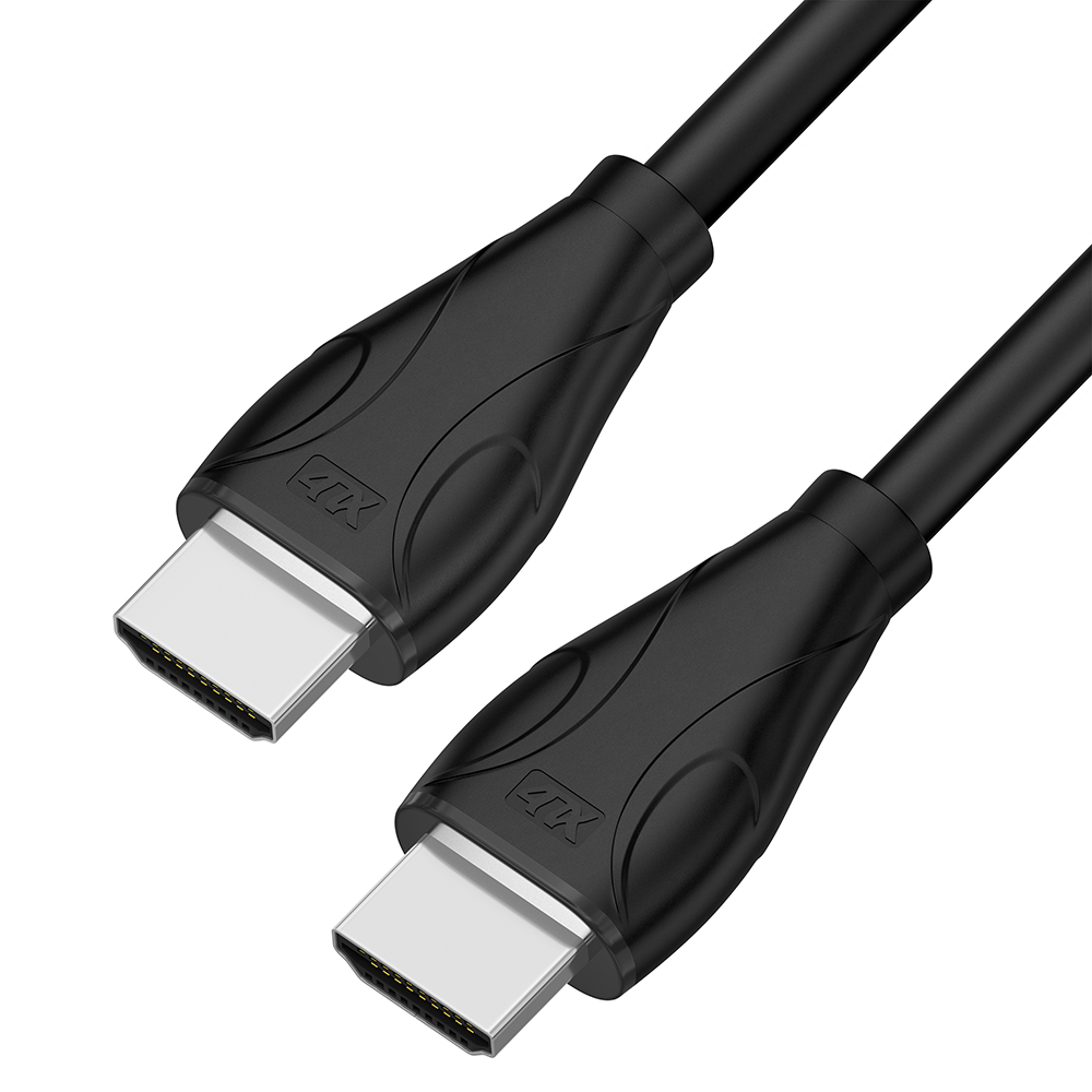 4ПХ Кабель 5.0m HDMI v2.1 черный, Ultra HD 8K 60Hz, 4K 144Hz, 48 Гбит/с, 3D
