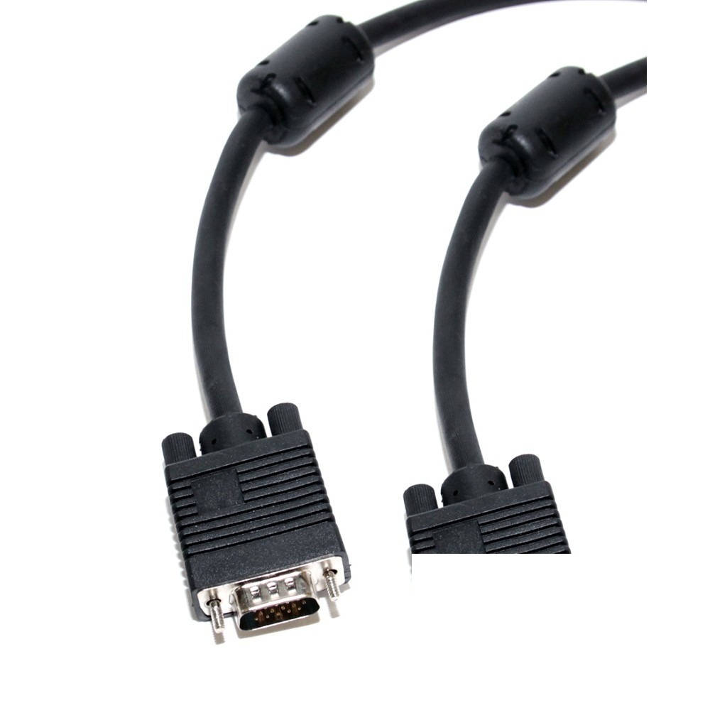 5bites APC-133-100 Кабель VGA сигнальный HD15M/HD15M, ферр.кольца, 10м.