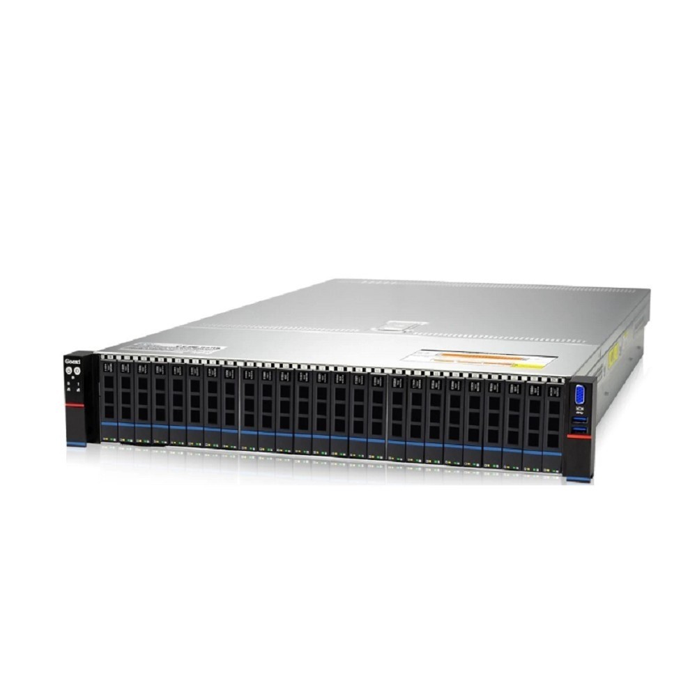 Сервер в сборе / SL201-D25RE-G3 (bundle1) / SL201-D25RE-G3 (bundle1):2U / 2x Xeon Gold 6326 /4x DDR4 16GB RDIMM 3200 / 2x SSD SATA 480GB,2.5" /RAID 0/1/10/5/50/6/60 1GB/ 1xLSICVM02 1Gb / 2x 800W Power
