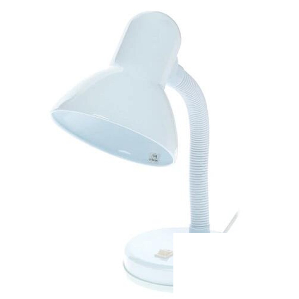 Camelion KD-301 С01 белый (Светильник настольный,230V 40...60W)