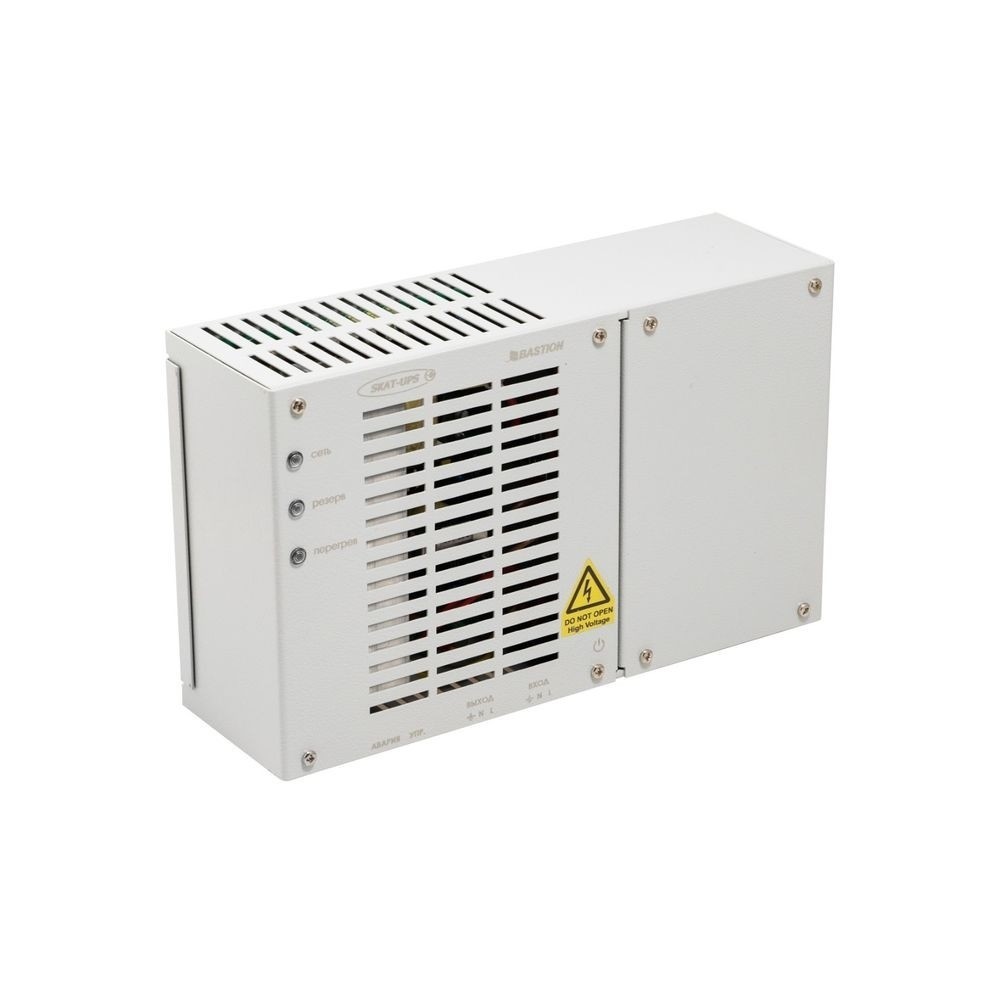 БАСТИОН SKAT-UPS 500/300-DIN-IN Источник бесперебойного питания, Вх. напр. 185-250Вт, отсек под 1 АКБ 7Ач, внутр. меандр стабилизация напряжения (451)