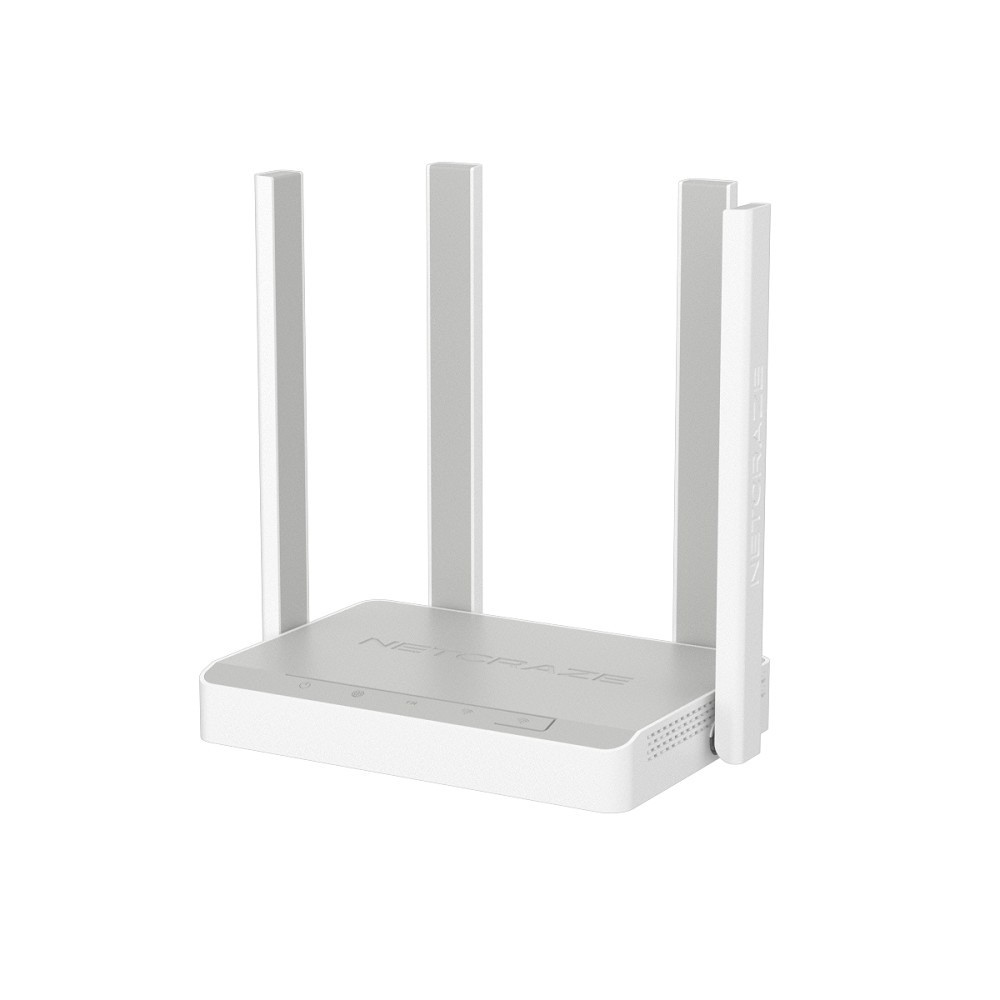 Netcraze Viva (NC-1913) Гигабитный интернет-центр с Mesh Wi-Fi 5 AC1200, 4-портовым Smart-коммутатором и многофункциональным портом USB