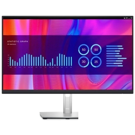 LCD Dell 23.8" P2423DE {IPS 2560х1440 75Hz 5ms 300cd 178/178 1000:1 8bit HDMI DisplayPort DisplayPort(out) 4xUSB3.2 USB-C3.2 RJ45 VESA}