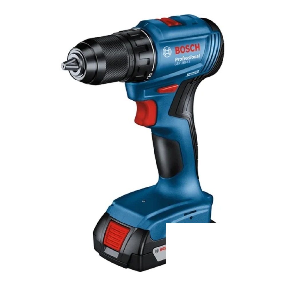 Дрель-шуруповерт Bosch GSR 185-LI, 2Ач, с двумя аккумуляторами [06019k3000]