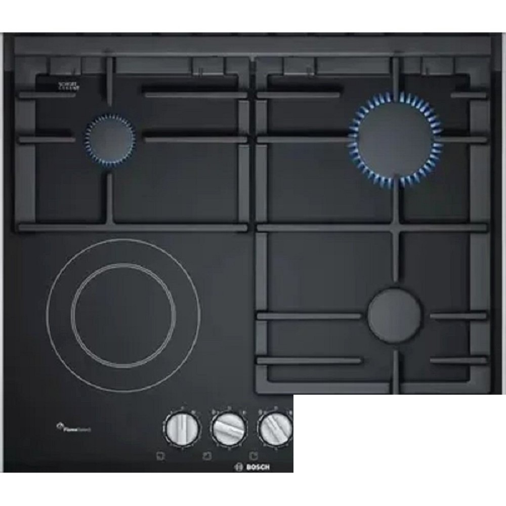 Bosch PRY6A6B70Q Газовая варочная поверхность, черный
