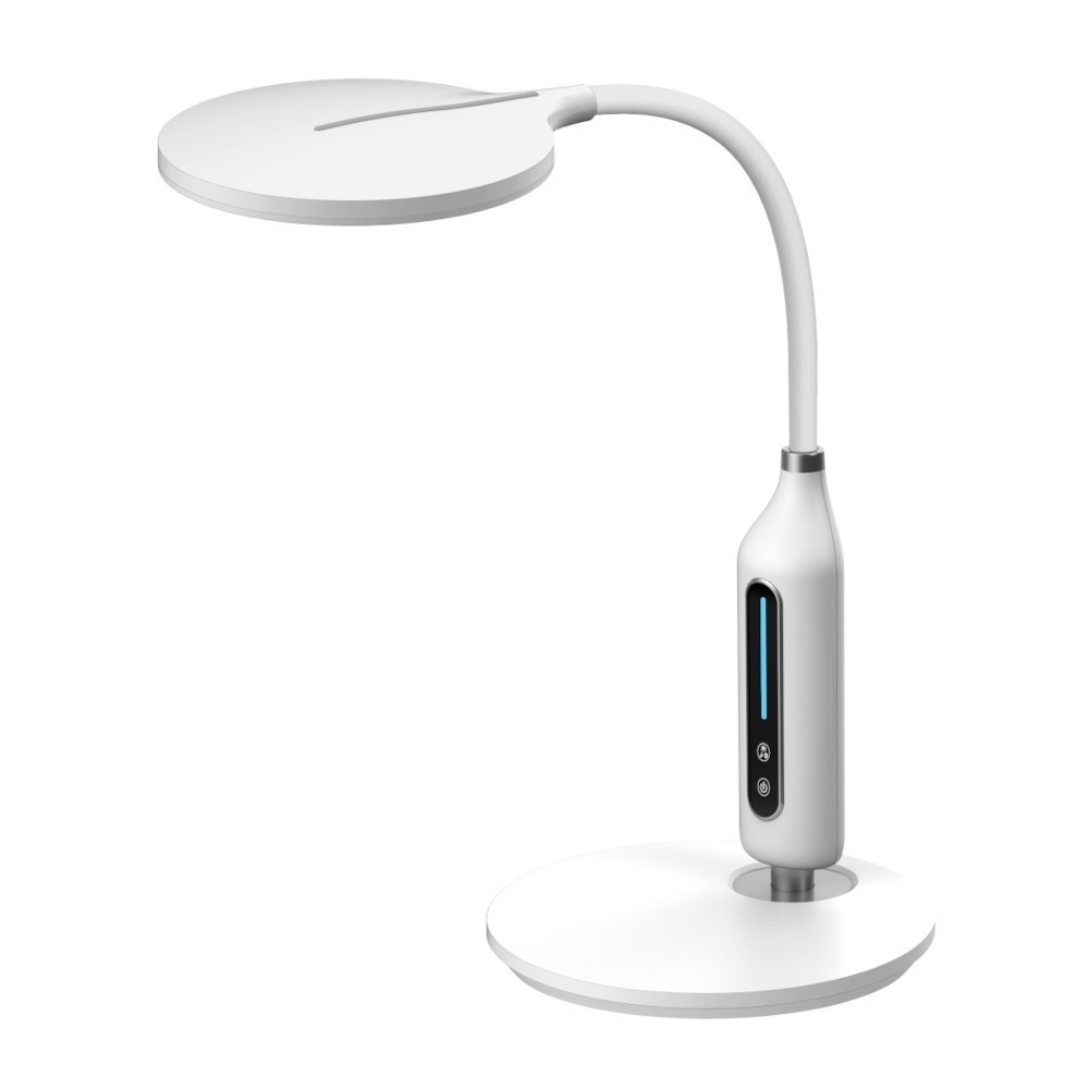 Camelion KD-862 C01 белый LED(Свет-к наст, 10Вт, 580 лм Сенсорное управление, регулировка яркости и цветовой температуры)