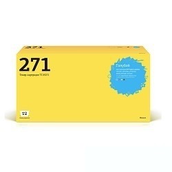 T2 CE271A Картридж (TC-H271) для HP CLJ Enterprise CP5525/M750 (13500 стр.) голубой, с чипом, восст.