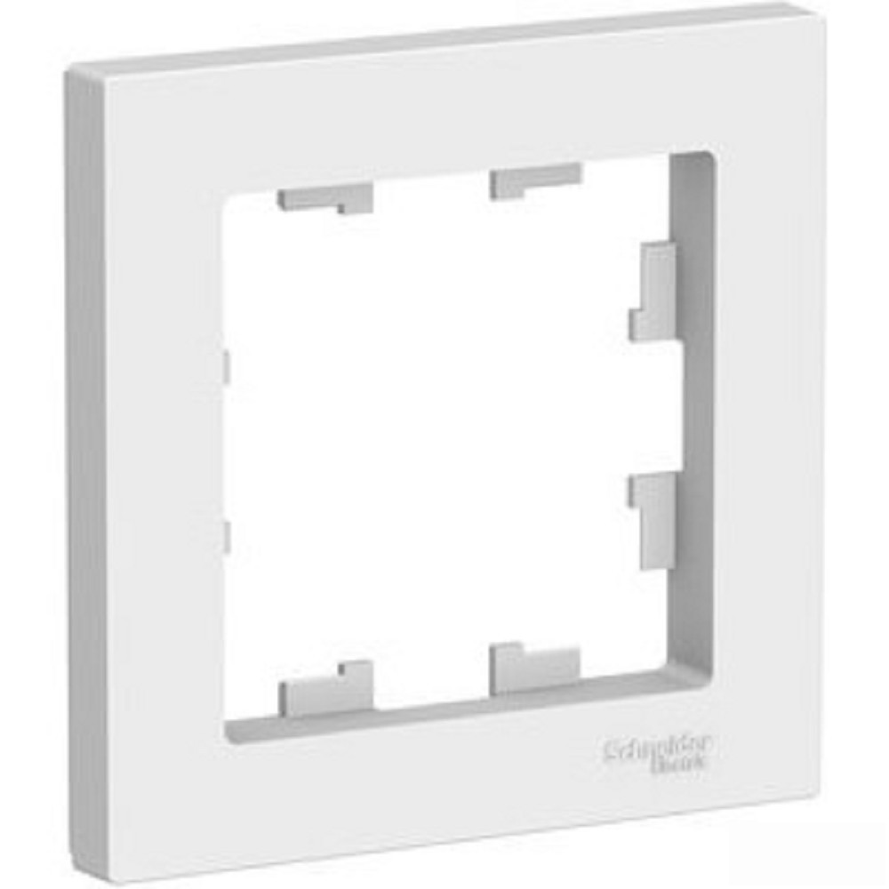 Systeme electric ATN000101 ATLASDESIGN 1-постовая РАМКА, БЕЛЫЙ