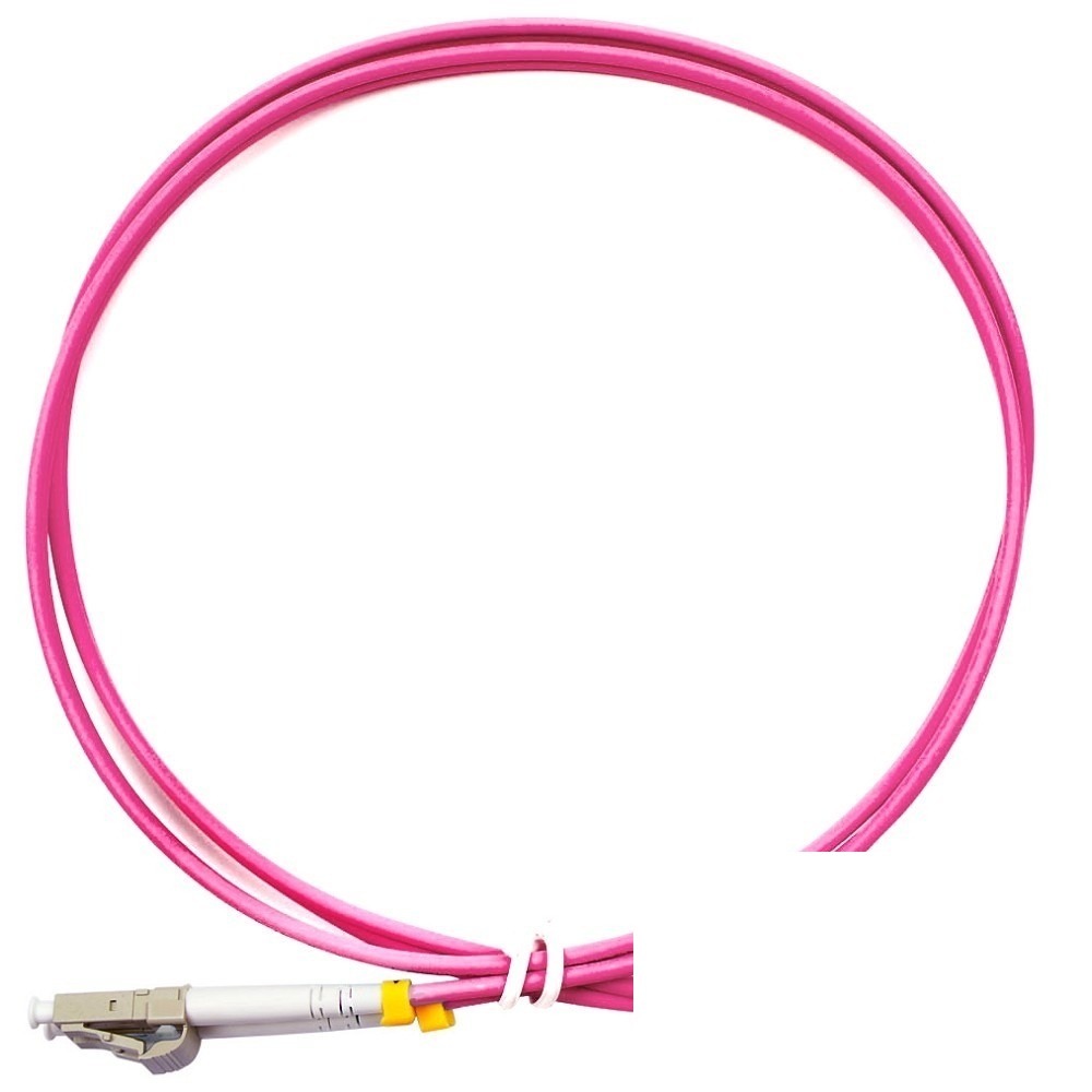 Cabeus FOP-50-OM4-LC-LC-0,5m Шнур оптический duplex LC-LC 50/125 mm OM4 0,5м LSZH