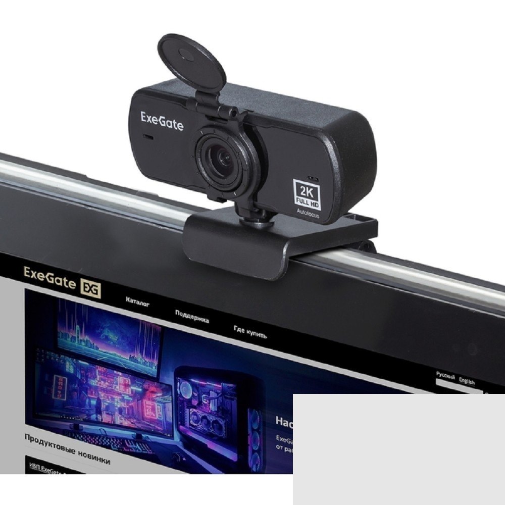 Exegate EX294582RUS Веб-камера ExeGate Stream C940 Wide 2K T-Tripod