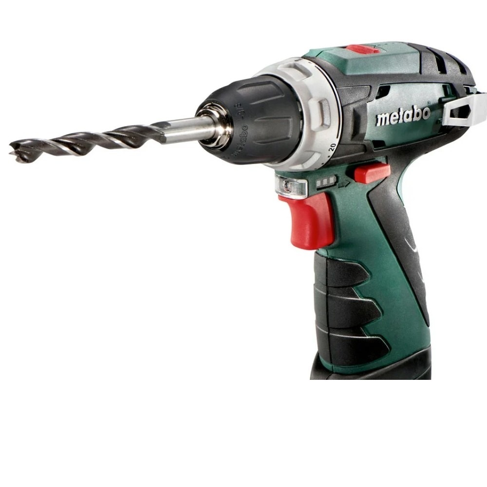 Metabo PowerMaxx BS Безударная дрель-шуруповерт [600984000] { 10.8В 2х2.0,LC40,патр,коробк }