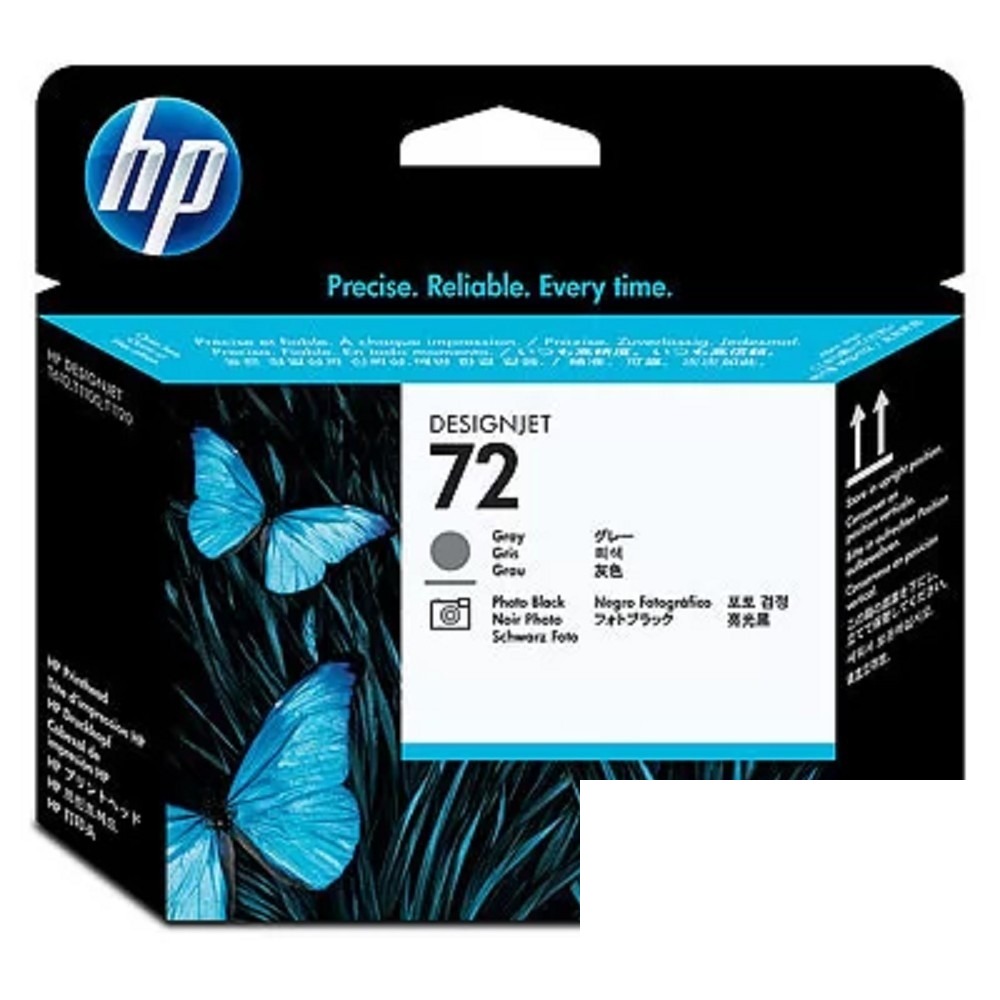 HP C9380A Печатающая головка №72, Grey {DJ T610/T620/T770/T1100/T1120/T1200, Grey}