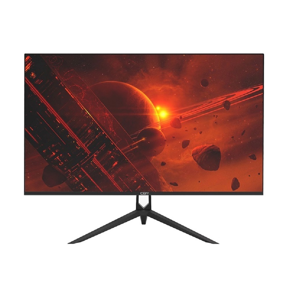 CBR LCD Монитор 27" MF-2701, VA, FHD 1920x1080, 100Гц, 1*HDMI/1*VGA, внешний БП, черный, кабель HDMI 1.5м [LCD-MF2701-OPC]