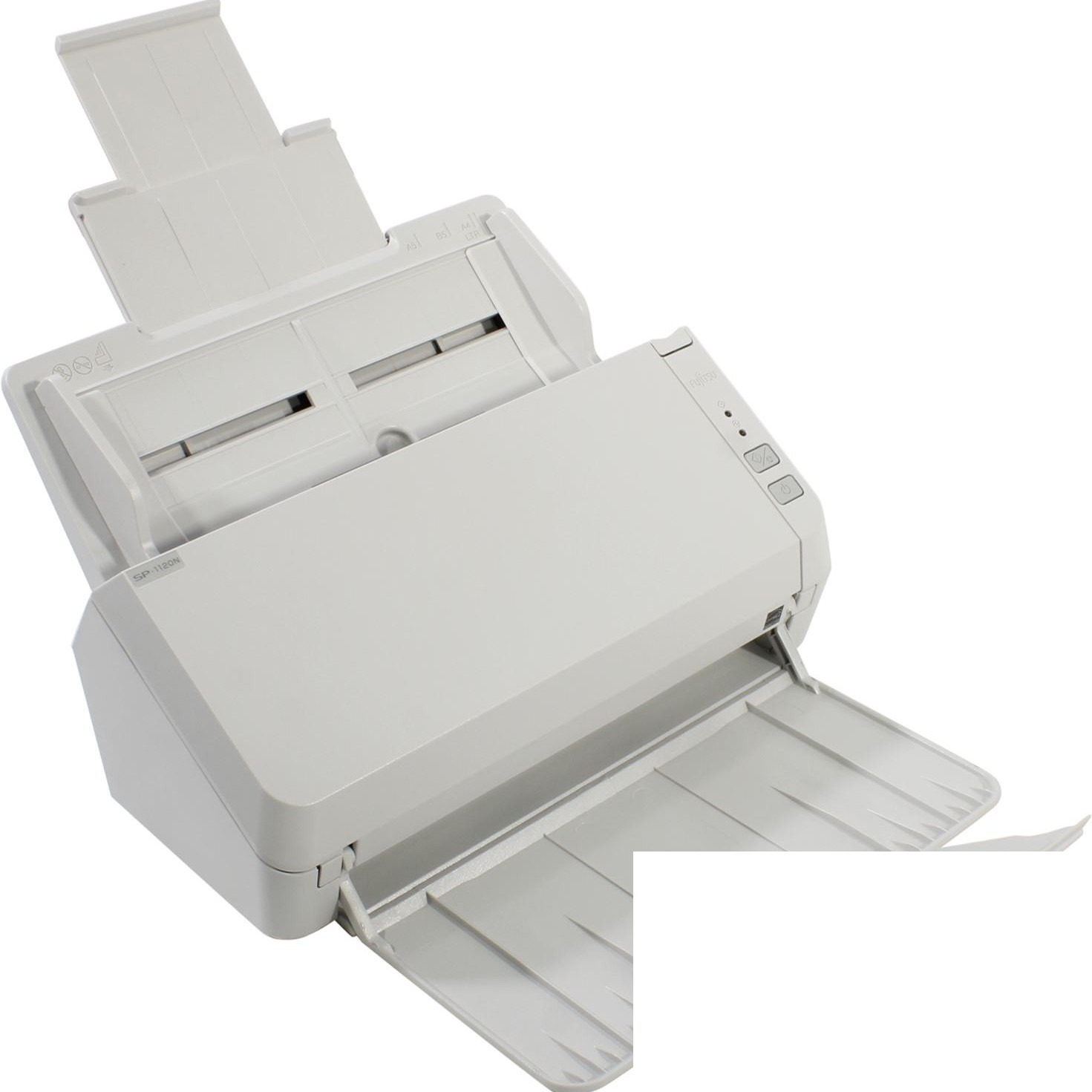 Fujitsu/Ricoh SP-1120N (PA03811-B001) {А4,20 стр./мин, ADF 50, USB 3.2, Gigabit Ethernet, A4, нагрузка 3000 стр./день}