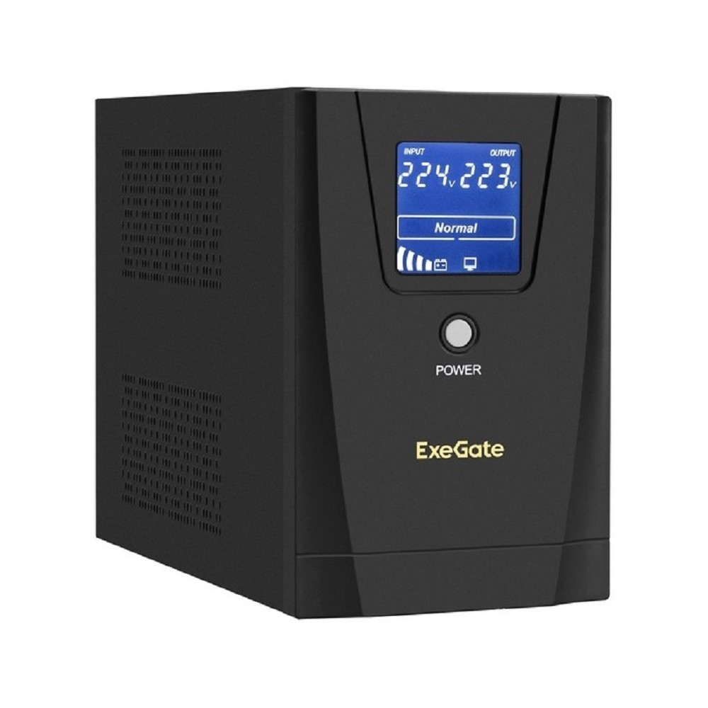 Exegate EX292799RUS ИБП ExeGate SpecialPro Smart LLB-1500.LCD.AVR.2SH.3C13