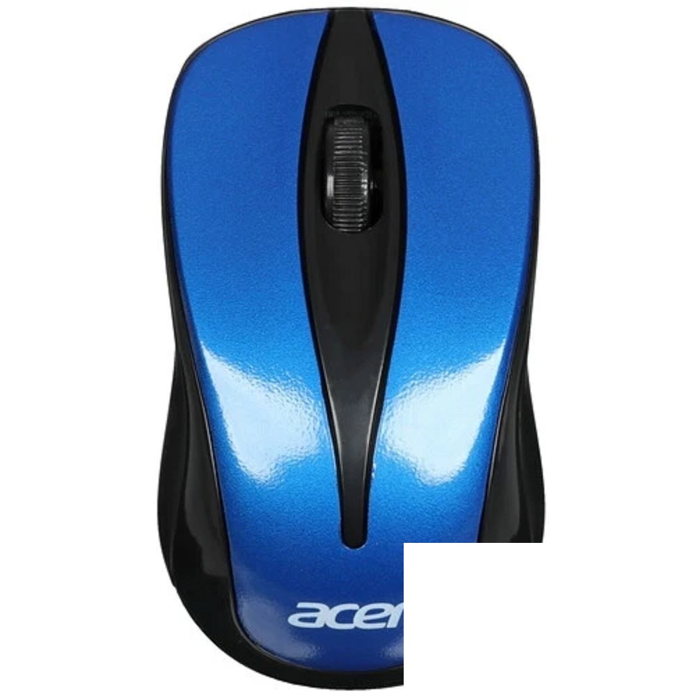 Acer OMR132 [ZL.MCEEE.01] синий/черный оптическая (1000dpi) беспроводная USB для ноутбука (2but)