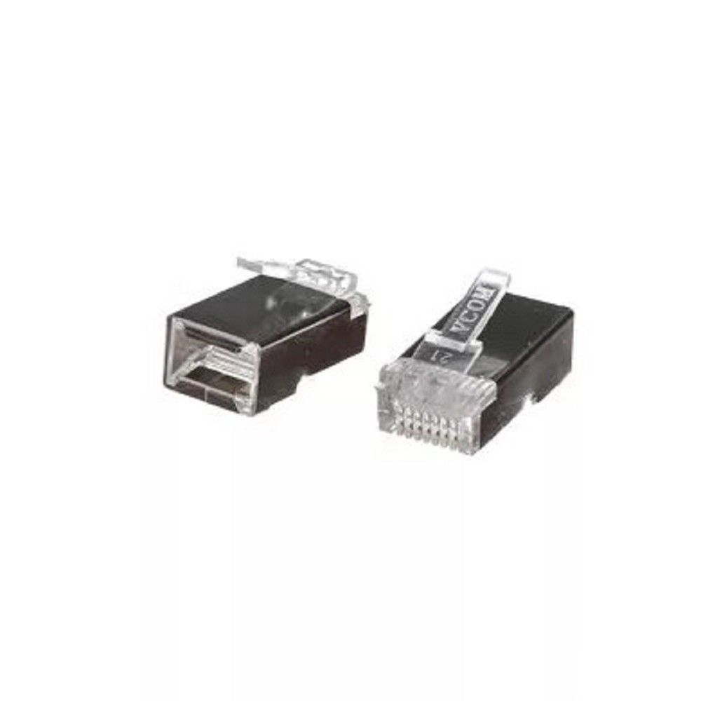 Vcom VNA2230-1/20 Коннекторы RJ45 8P8C для FTP кабеля 5 кат. экранированные, VCOM (20шт)