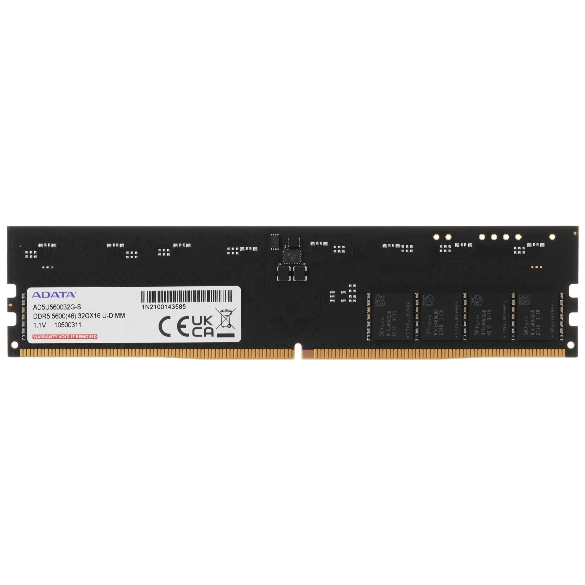 A-data DDR5 DIMM 32GB DDR5-5600 AD5U560032G-S