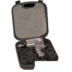 FUBAG IWS680 Пневмогайковерт ударный [100111] {234л/мин_680н/м_6.3бар_3/4" + набор_кейс}