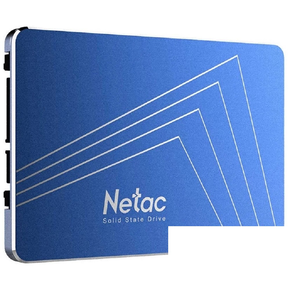 SSD 2.5" Netac 480Gb N535S Series Retail (SATA3, up to 540/490MBs, 3D NAND, 280TBW, 7mm)