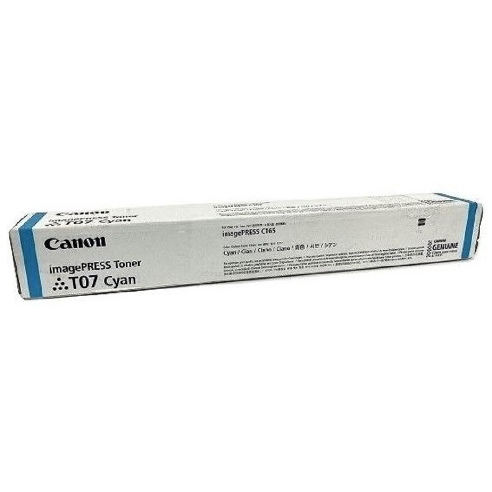 Canon T07 3642C001 || Ресурс: 63700 страниц, цвет: голубой, тип: лазерный, совместим с: Canon imagePress C165, 3642C001