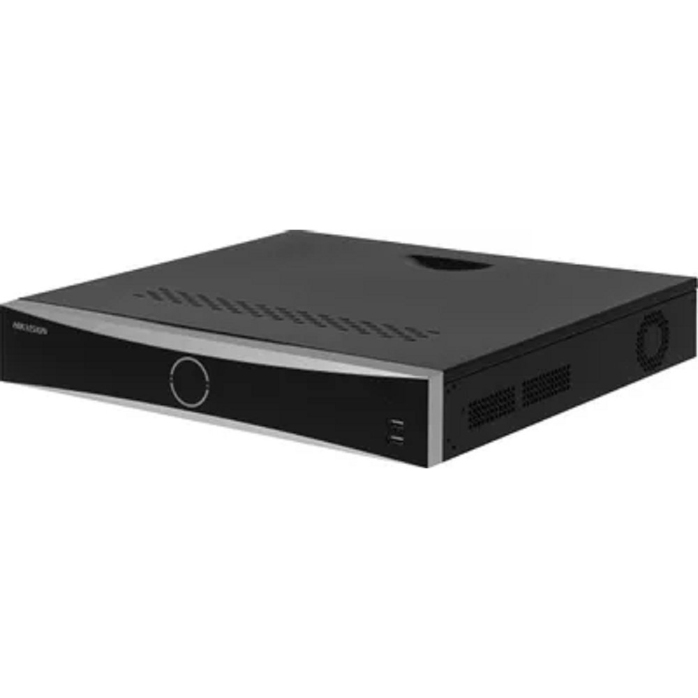 HIKVISION DS-7732NXI-K4 32-х канальный IP-видеорегистратор Видеовход: 32 канала; аудиовход: двустороннее аудио 1 канал RCA; видеовыход: 1 VGA до 1080Р, 1 HDMI до 4К; аудиовыход: 1 канал RCA