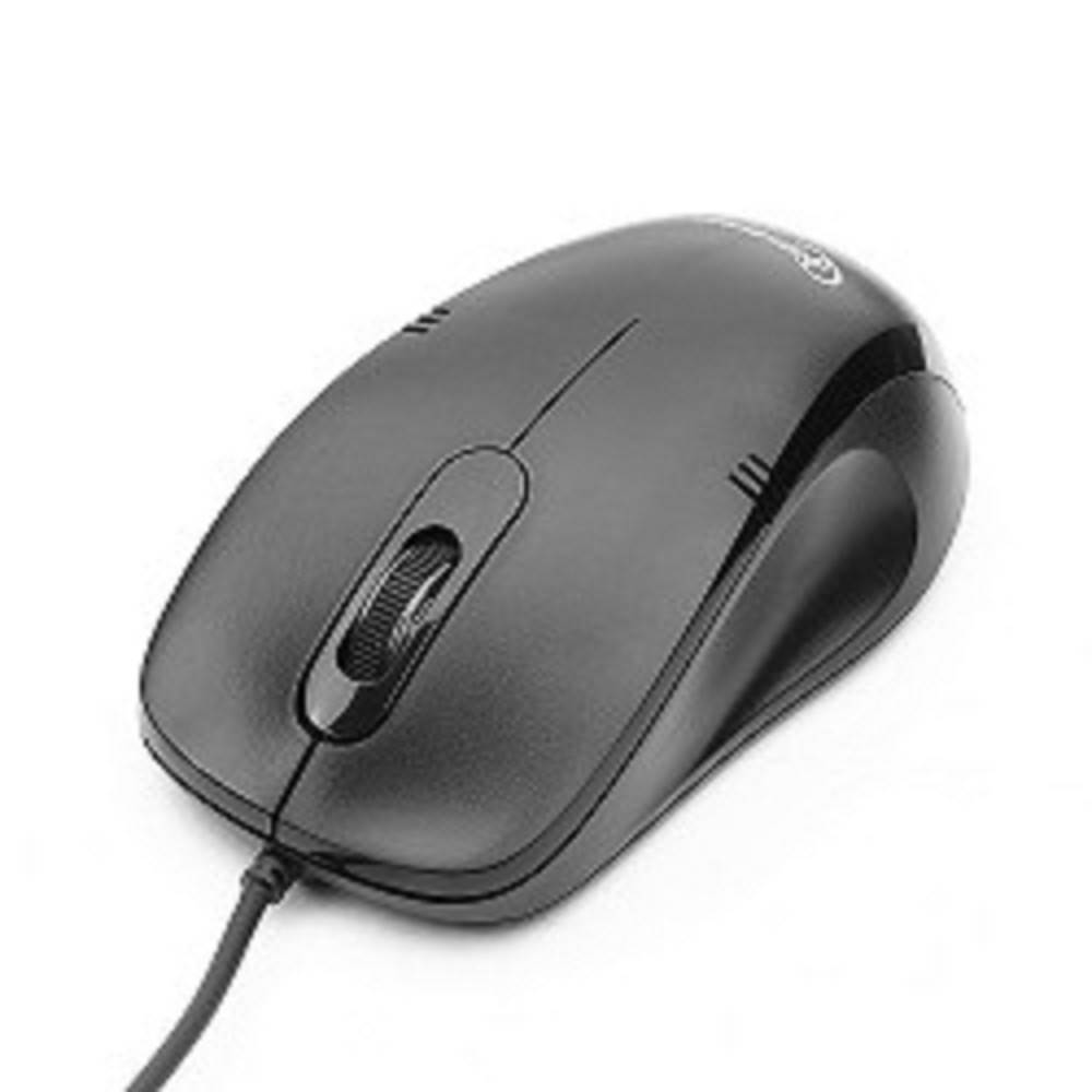 Gembird MOP-100 Black {Мышь, USB, черный, 3 кнопки, 1000 DPI, кабель 1.5м}