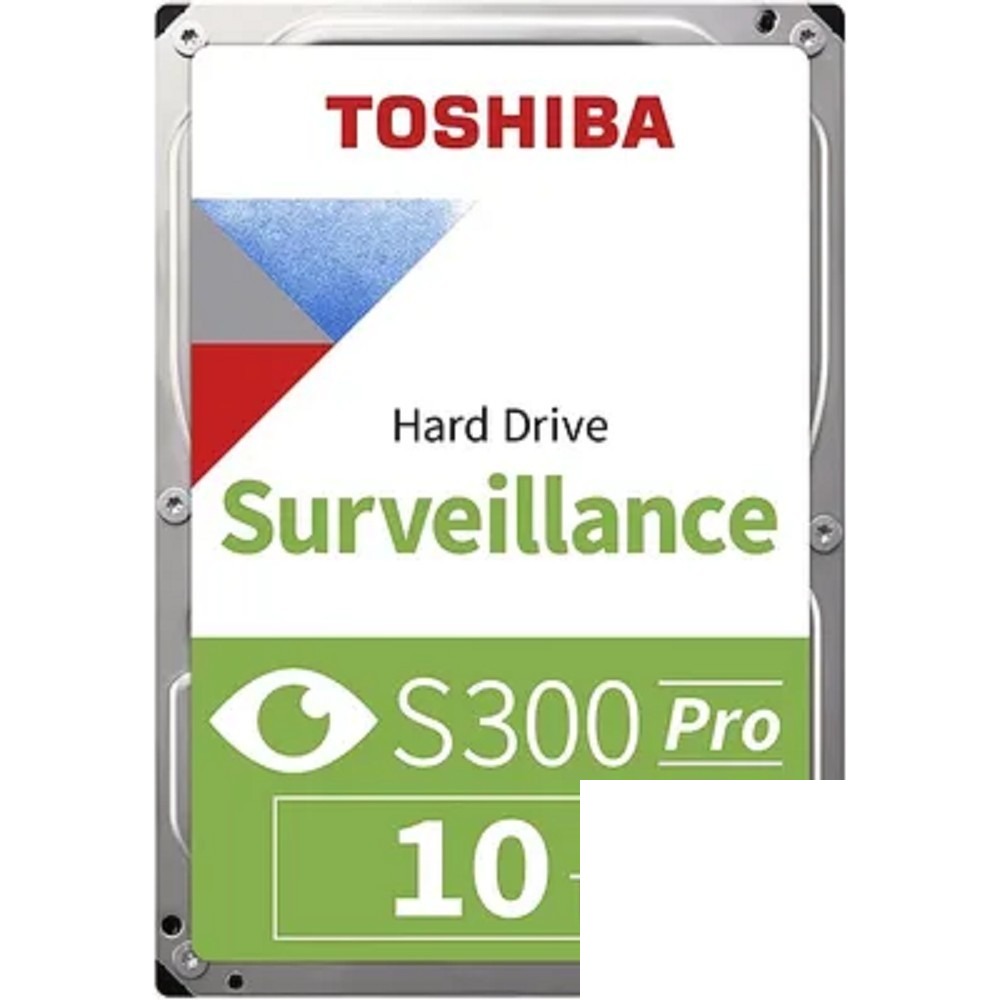 10TB Toshiba Surveillance S300 (HDWT31AUZSVA) {SATA 6.0Gb/s, 7200 rpm, 256Mb buffer, 3.5" для видеонаблюдения}