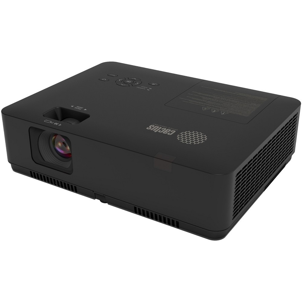 Cactus CS-S3.B Проектор черный {Cactus CS-S3.B 3LCD 43000Lm LS 4300Lm ANSI (1280x1024) 15000:1 ресурс лампы:10000часов 1xUSB typeA 2xHDMI 4.7кг}